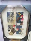 Modern Chinese-style home decoration paintings, European and American couple spray-painted wall hangings, and simple style wall home decorations Item Picture